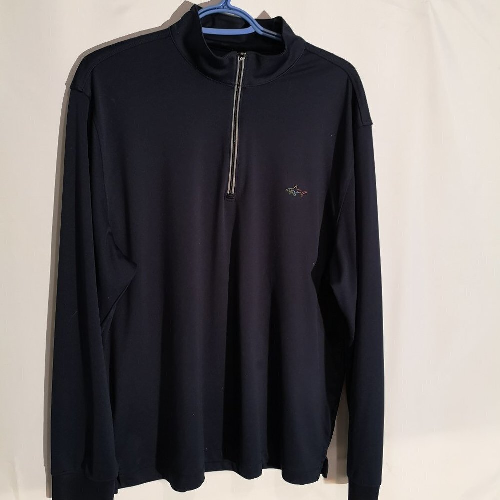 Greg Norman Play Dry Men's Long Sleeve Polo Shirt